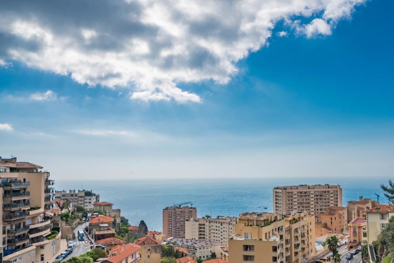 Ferienwohnung Monaco Border, Sea View, Terrace, Free Parking Beausoleil Exterior foto