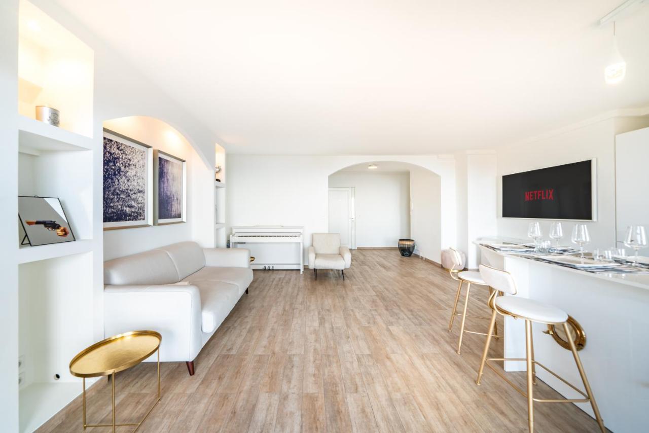 Ferienwohnung Monaco Border, Sea View, Terrace, Free Parking Beausoleil Exterior foto